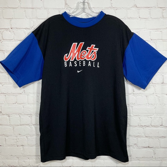 Nike Other - Vintage 90’s Nike Team NY Mets Baseball Breathable Mesh Jersey Top Shirt Medium